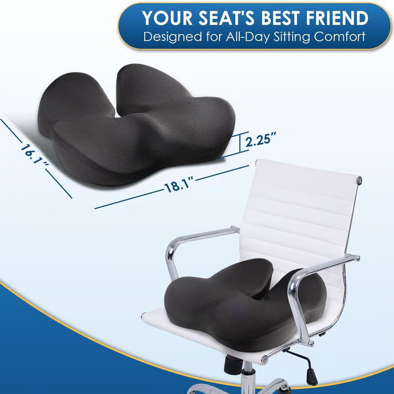 🎁LAST DAY 50% OFF🎁Ergonomic Memory Foam Seat Cushion