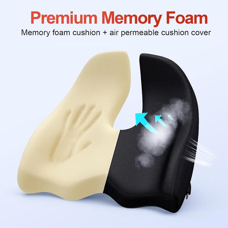 🎁LAST DAY 50% OFF🎁Ergonomic Memory Foam Seat Cushion