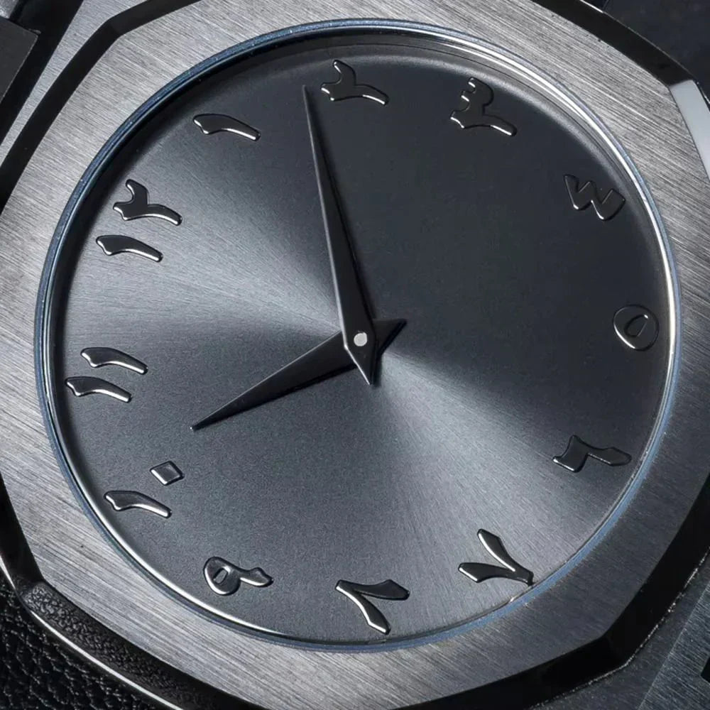 Arabic Dial Black Watch š¤