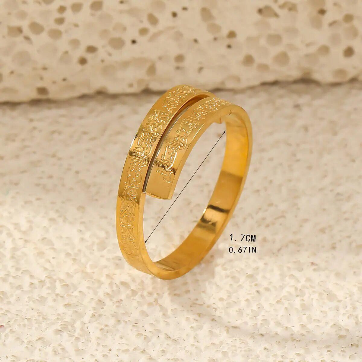 Big Offer! π Pack of 3 Islamic Jewelry β Ayat ul Kursi Bracelet, Bar Necklace & Ring β¨ Gift Set for Him & Her