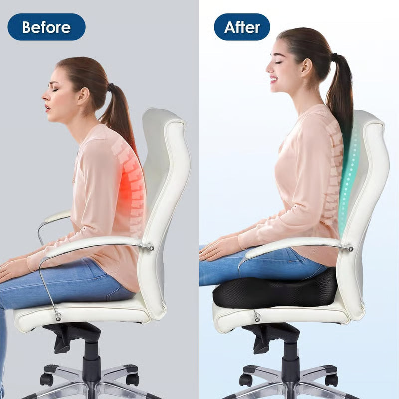 🎁LAST DAY 50% OFF🎁Ergonomic Memory Foam Seat Cushion